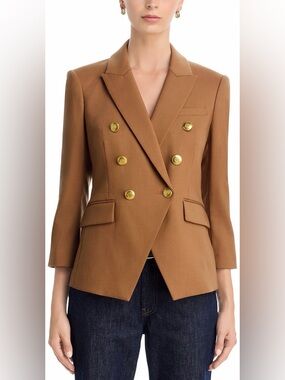 Veronica Beard Empire Dickey Jacket
Color: Dark Acorn